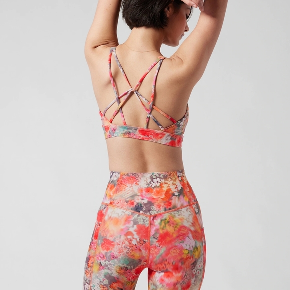 Athleta Solace Bra D-DD, Renewed Blossom Pink, M - Picture 2 of 4